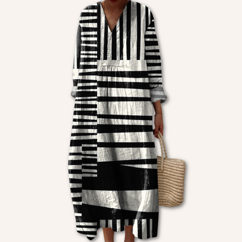 Salma|Vestido estampado