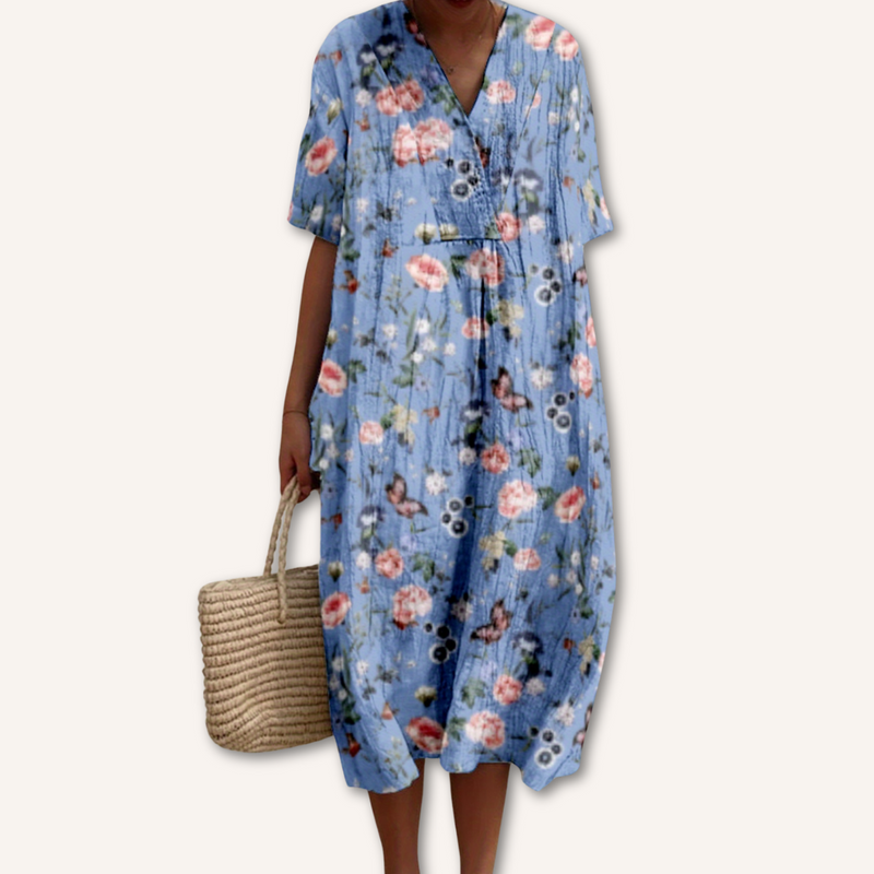 Dafne|Vestido estampado