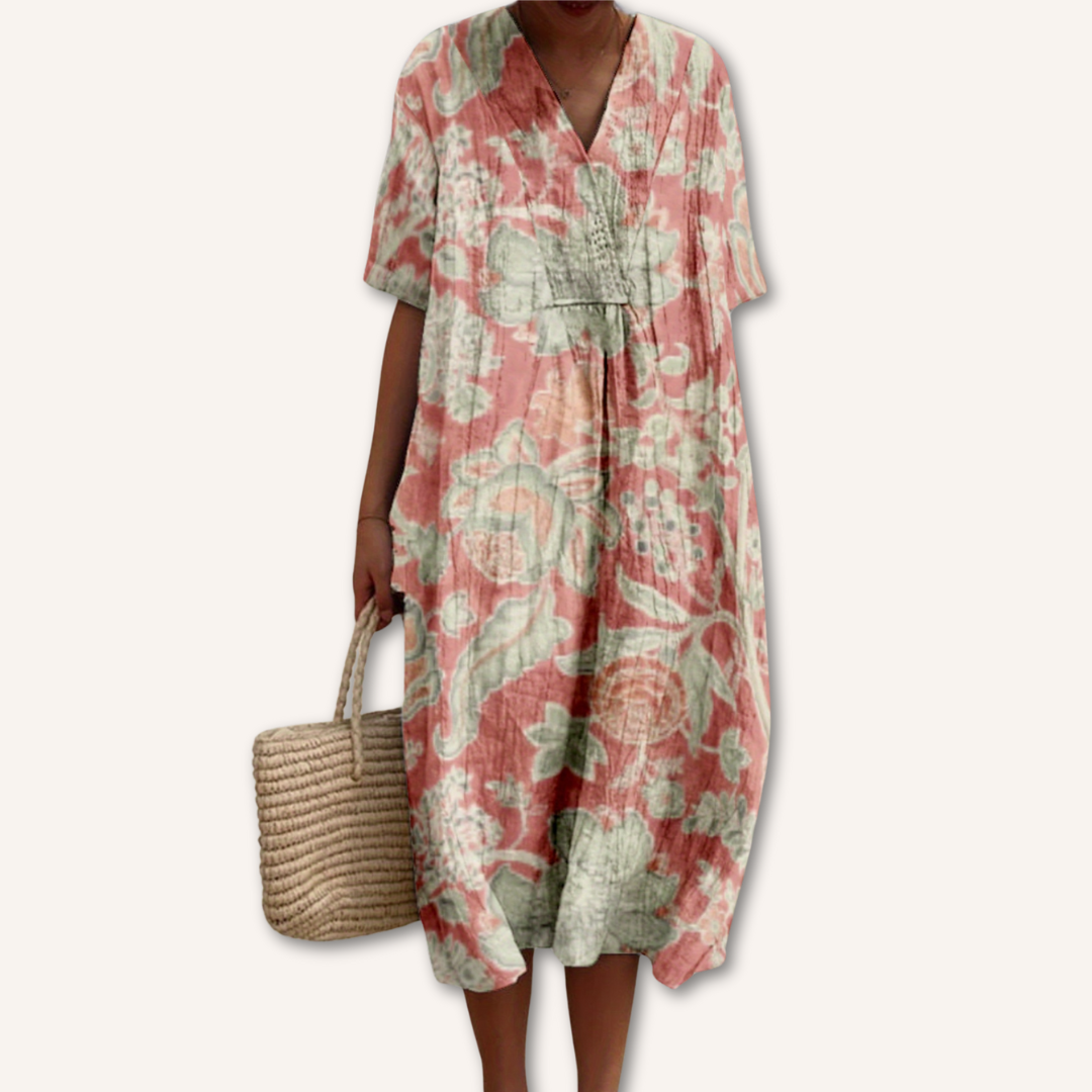 Dafne|Vestido estampado