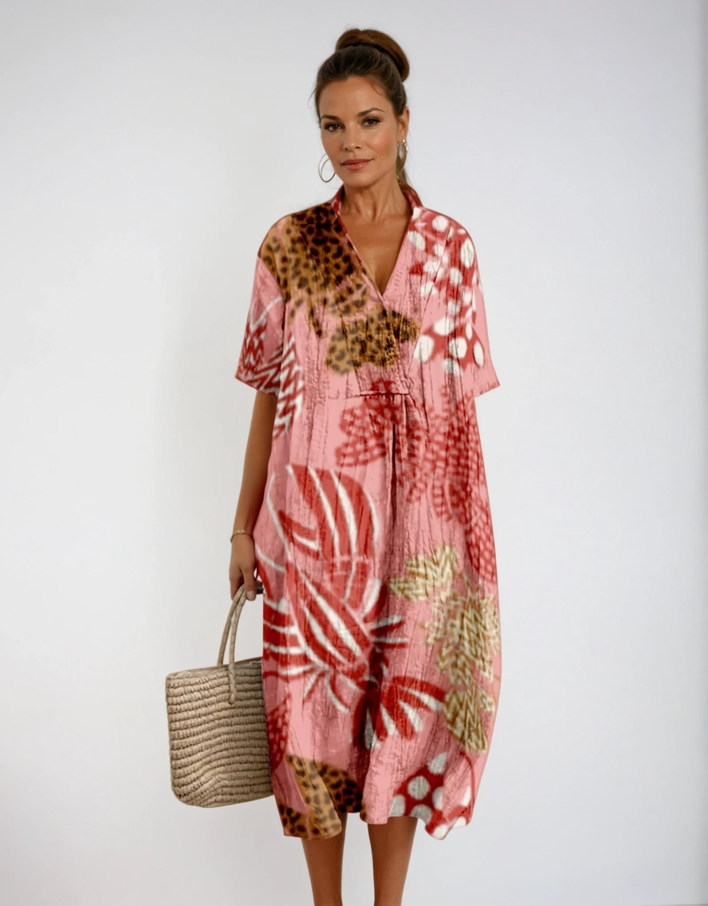 Julieta|Vestido estampado