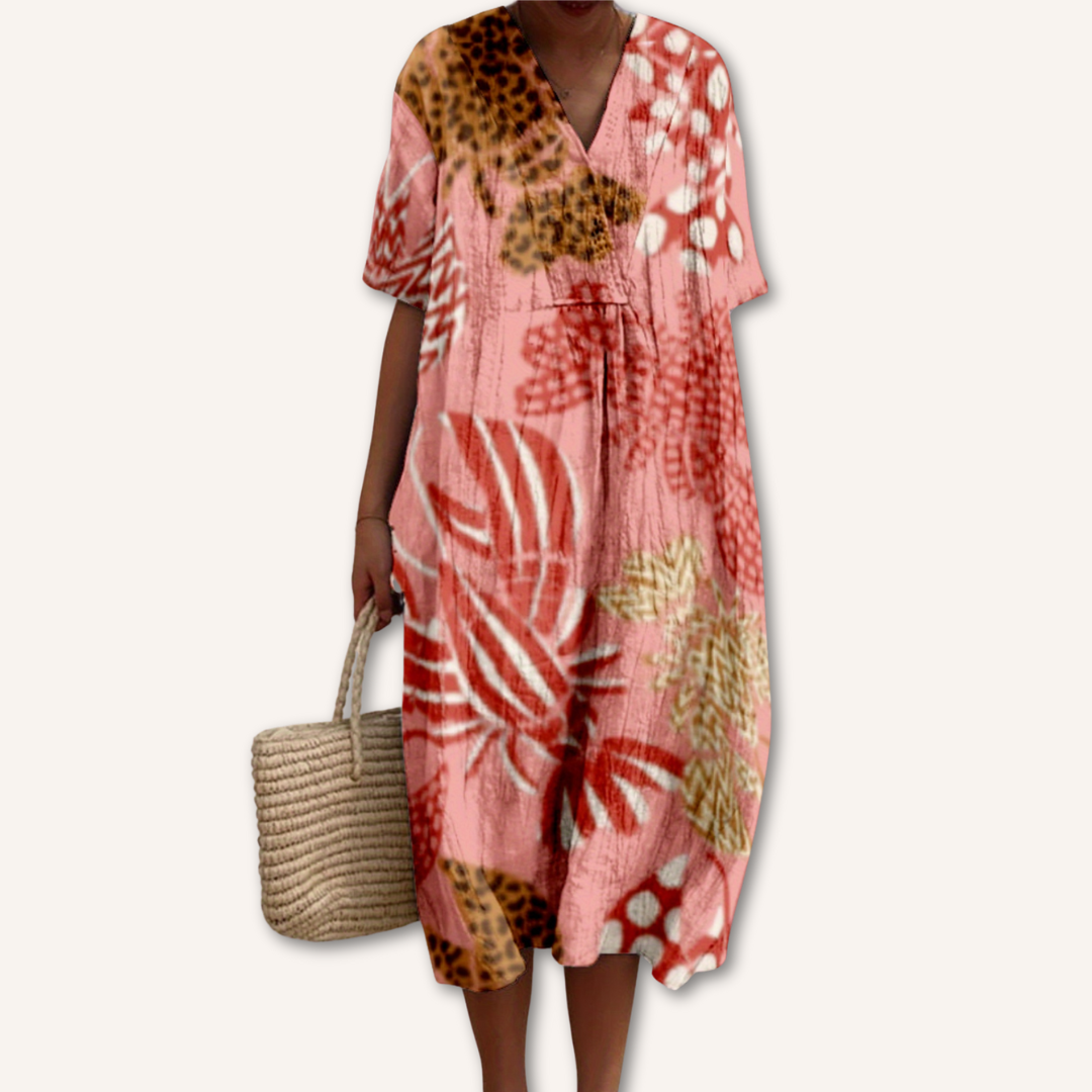 Julieta|Vestido estampado