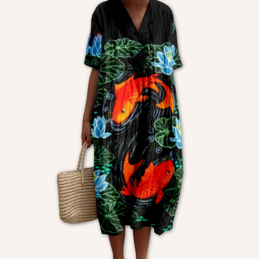 Mara|Vestido estampado