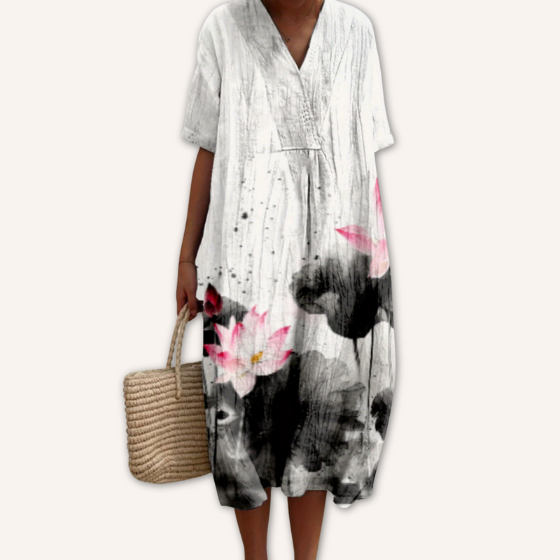 Mirella|Vestido estampado