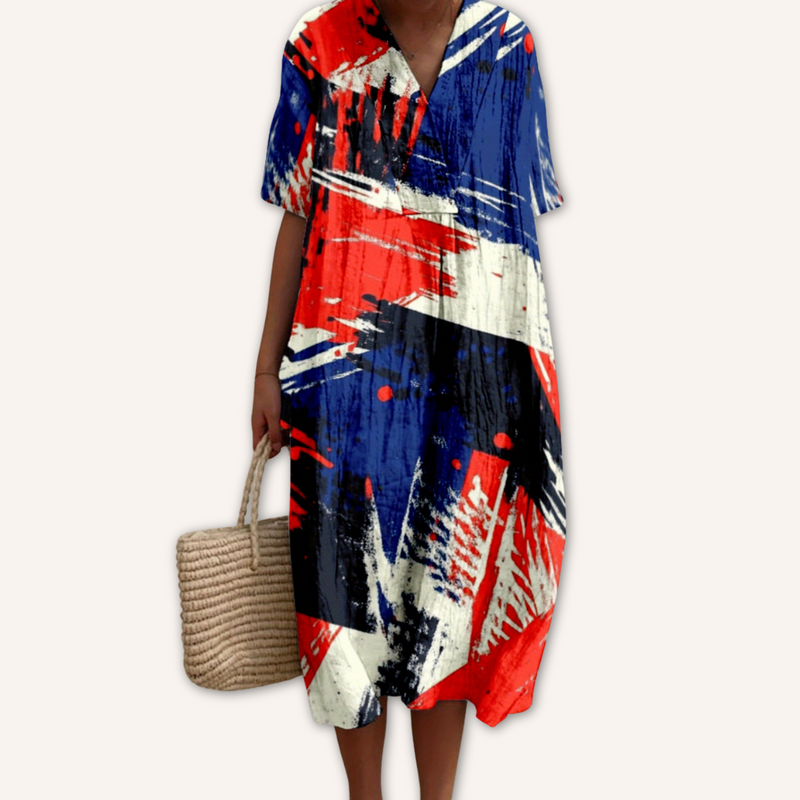 Samira|Vestido estampado