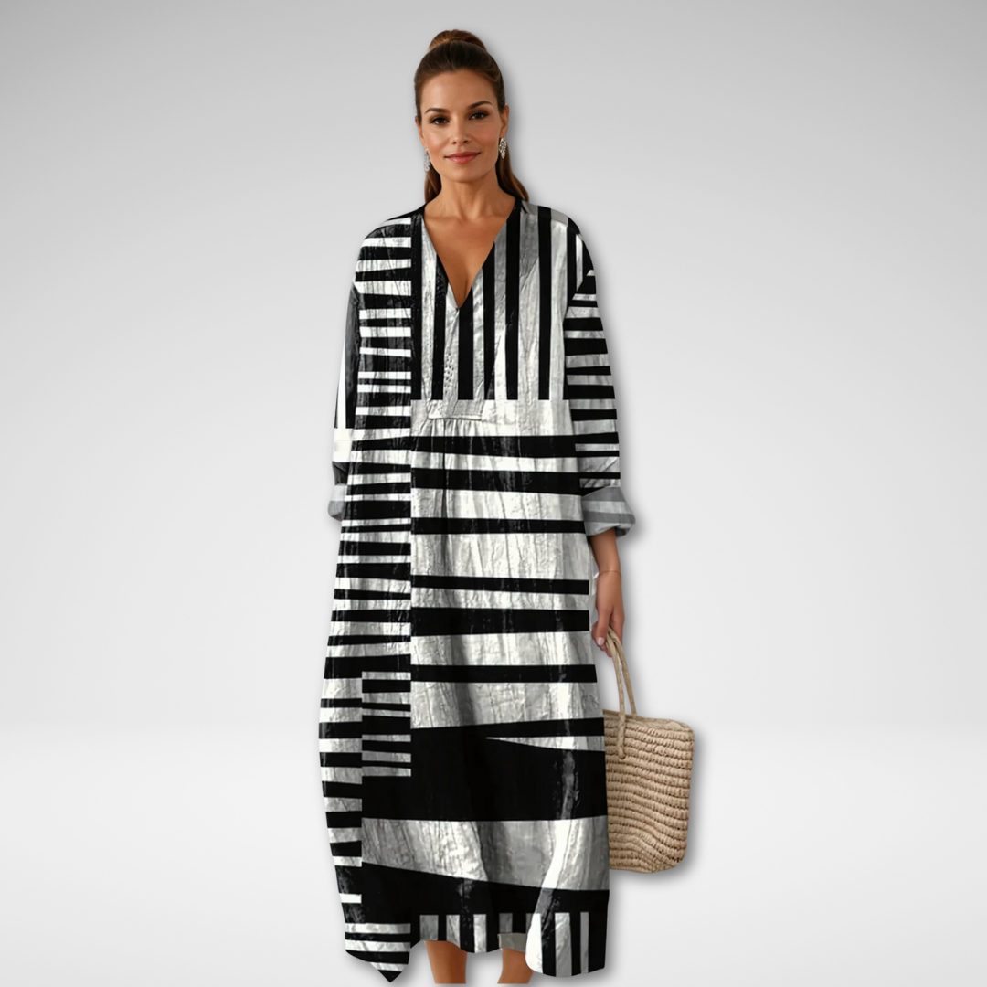 Salma|Vestido estampado