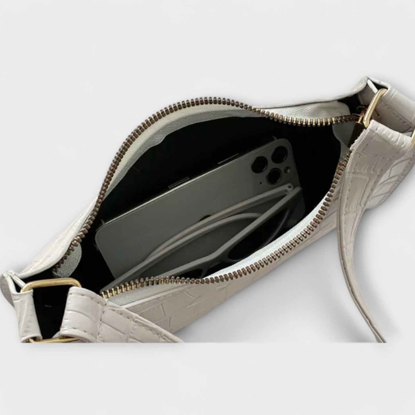 Bolso de Cuero Brillante