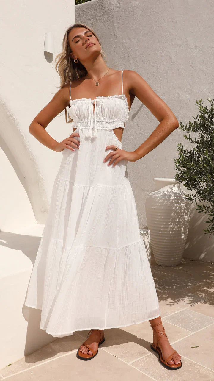 Ada | Vestido Midi De Tirantes