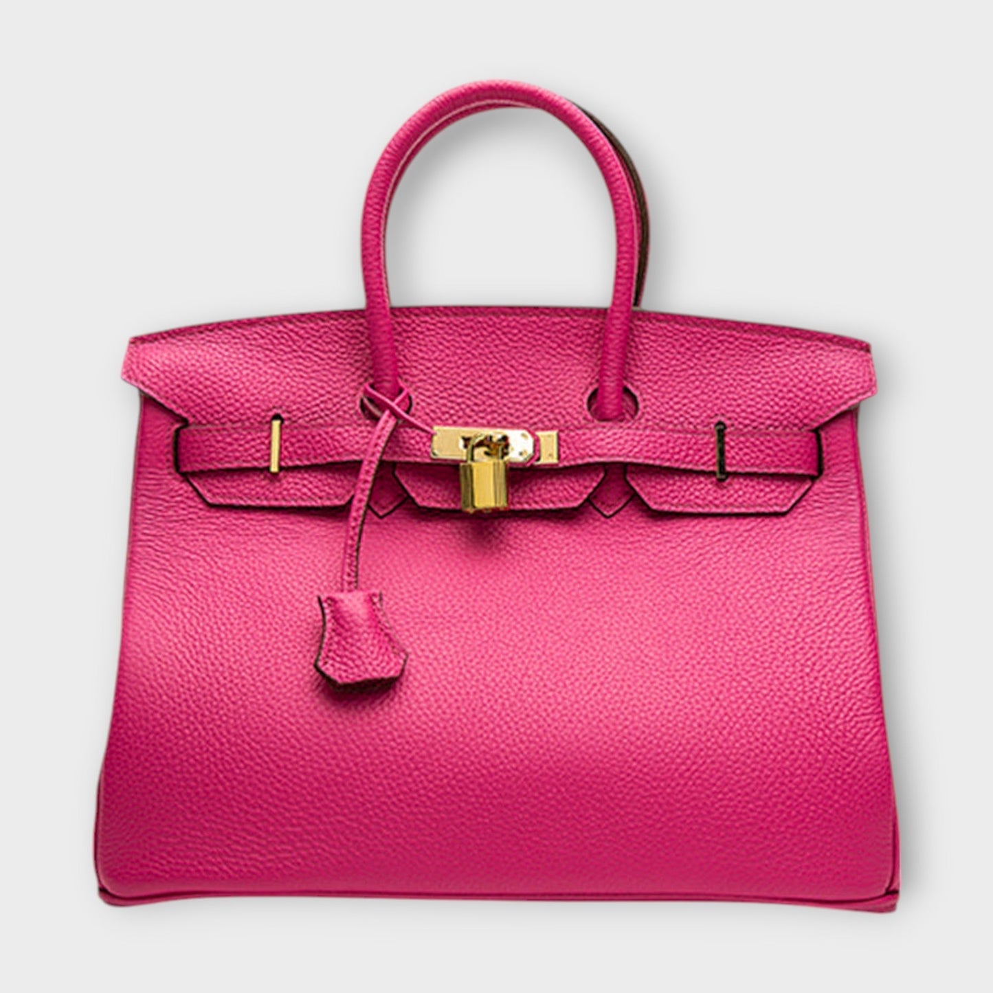 Bolso de mano de lujo de cuero