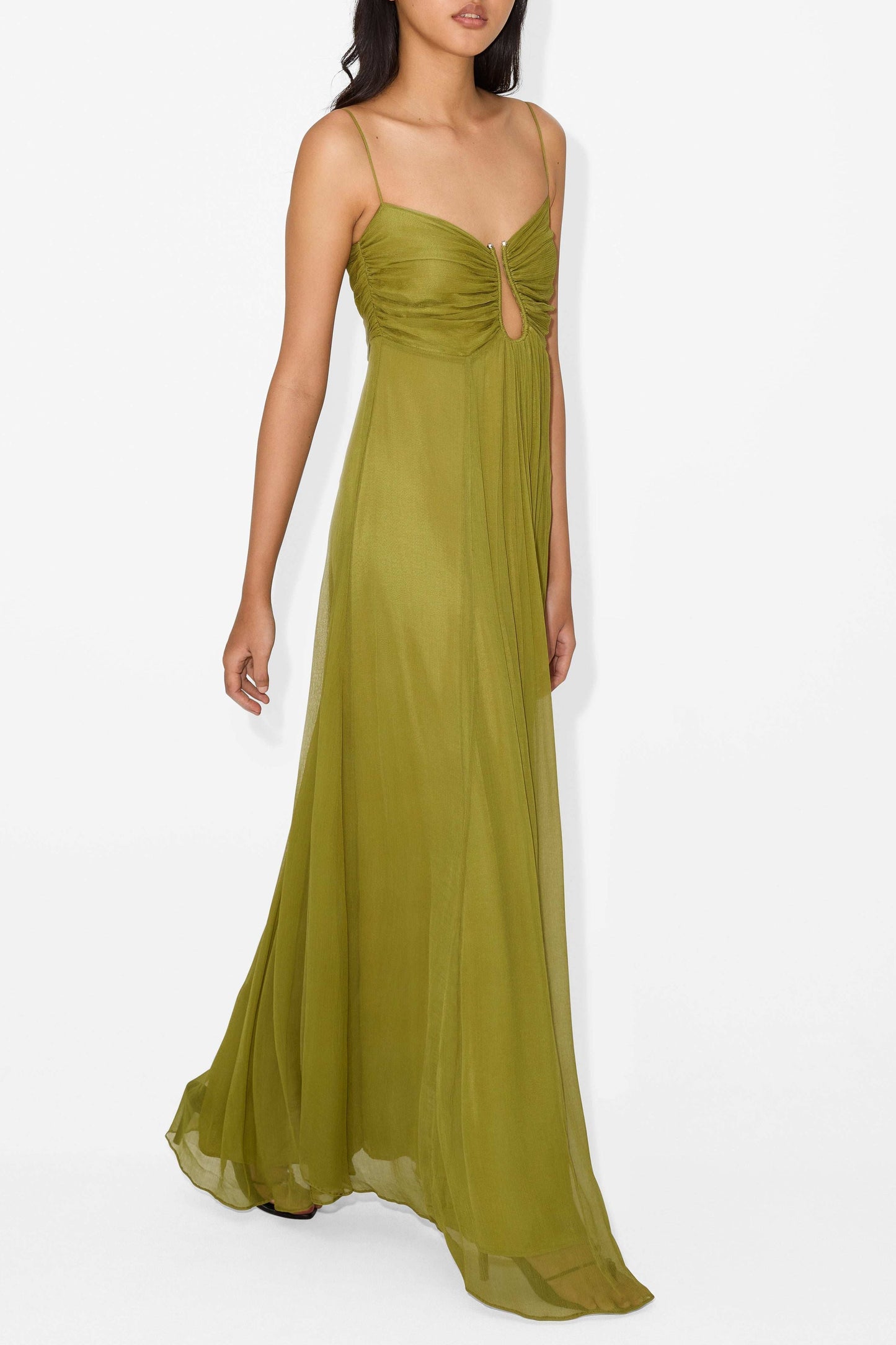 Elsa™ | Vestido largo con abertura en la espalda