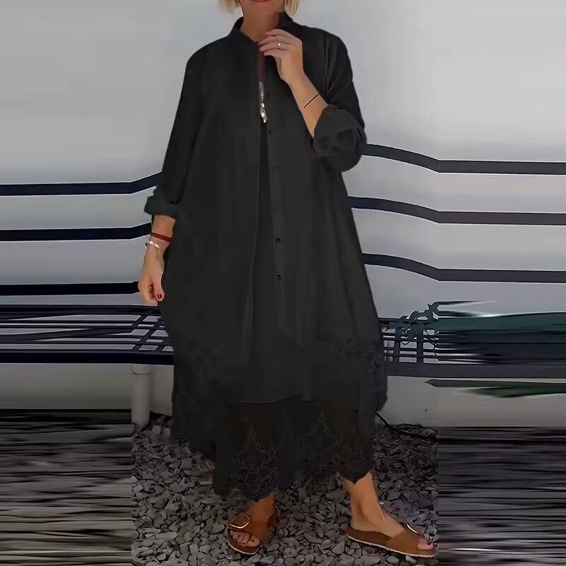 Vestido + Cardigan de REGALO 🎁 | Conjunto Elegante de Encaje