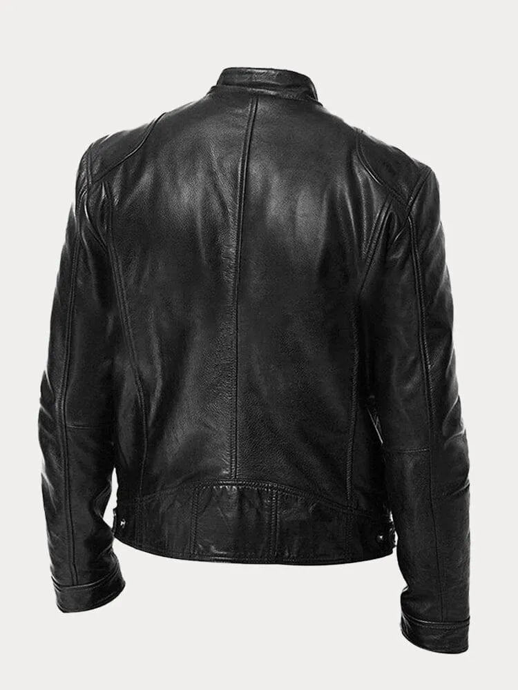 Javier | Chaqueta de Cuero Elegante