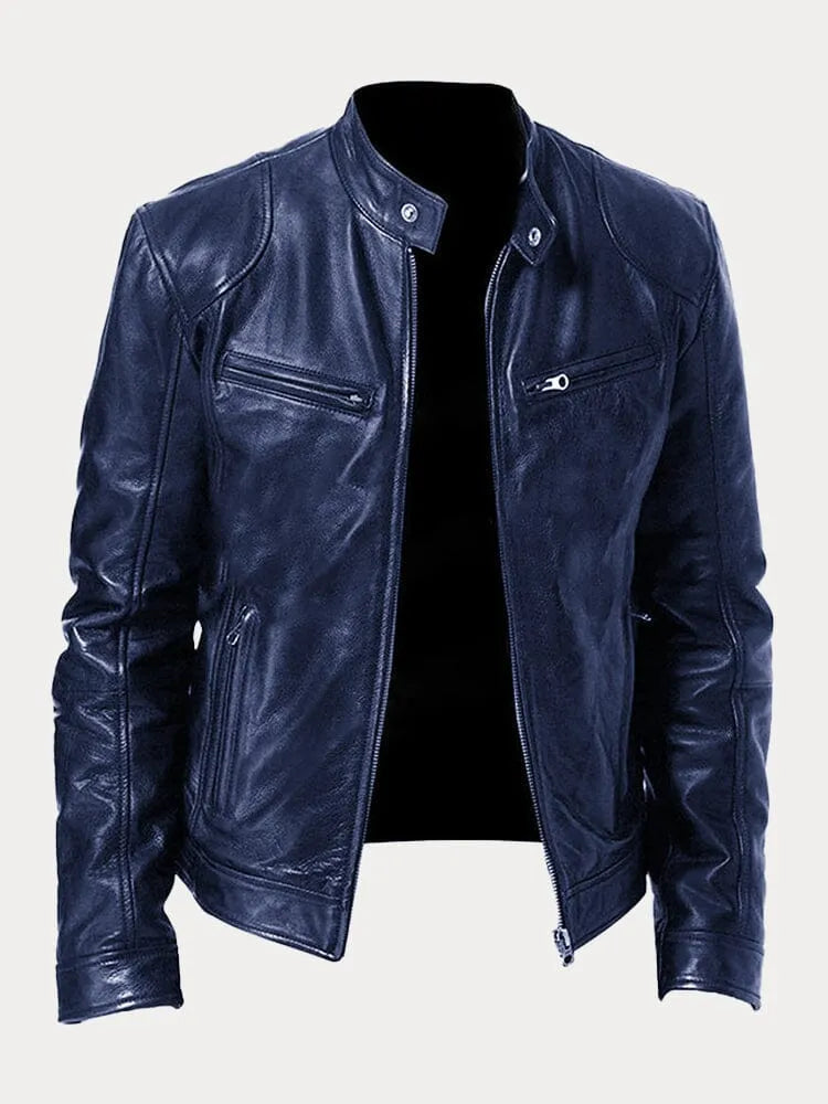 Javier | Chaqueta de Cuero Elegante