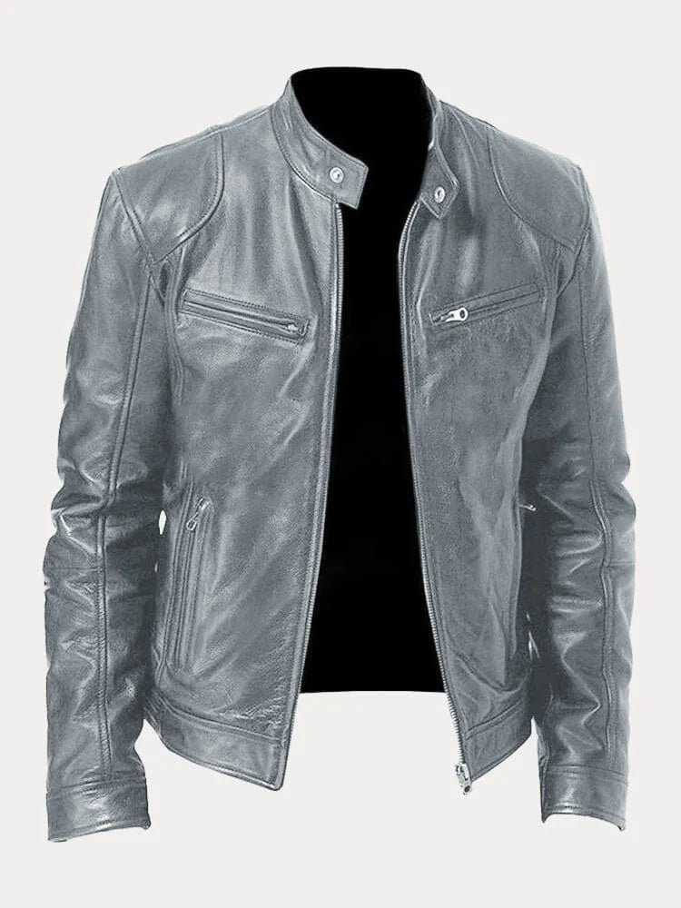 Javier | Chaqueta de Cuero Elegante