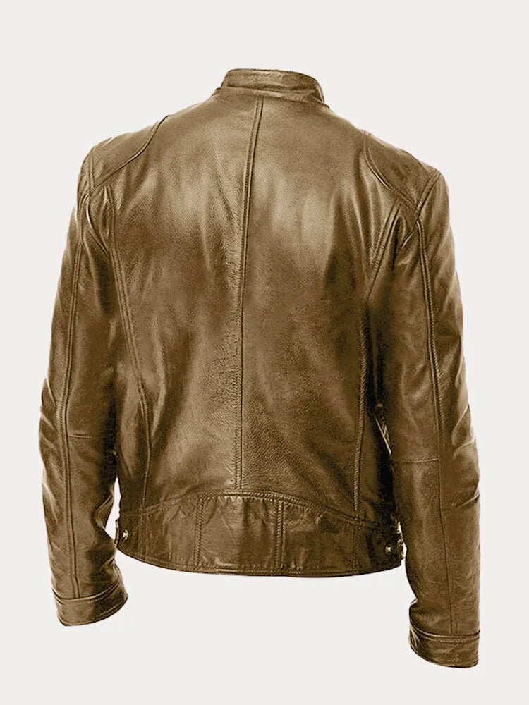 Javier | Chaqueta de Cuero Elegante