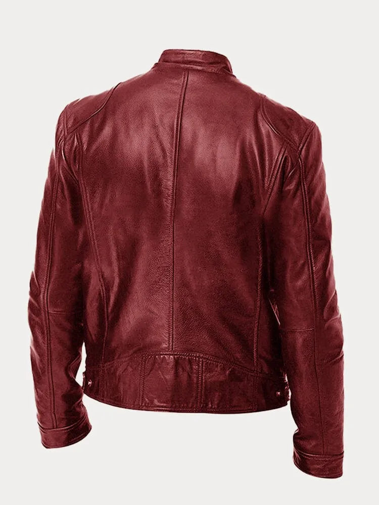 Javier | Chaqueta de Cuero Elegante
