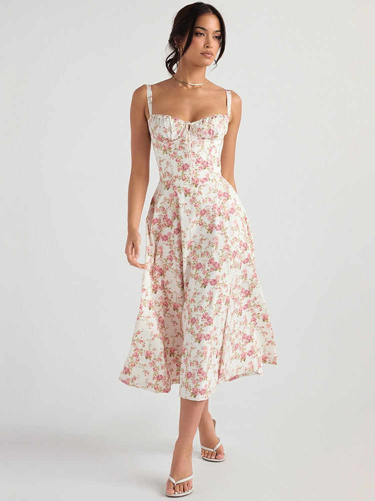 Sabrina | Vestido Midi Ligero y Fluido