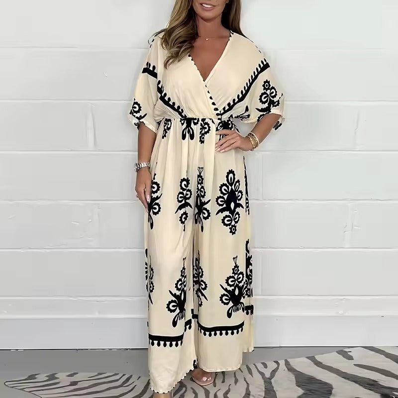 Bali - Mono estampado de manga corta