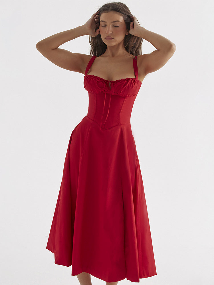 Sabrina | Vestido Midi Ligero y Fluido