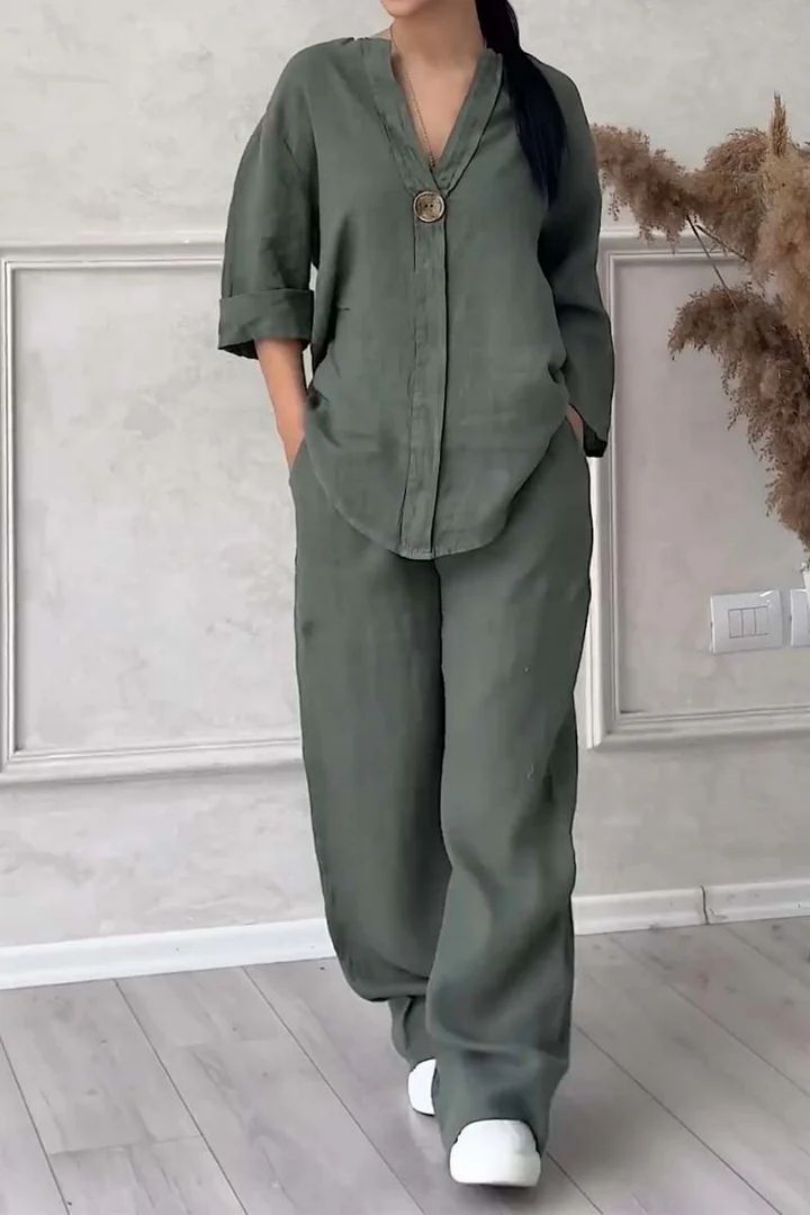 CONJUNTO CASUAL - FRESCO, FAVORECEDOR Y VERSÁTIL