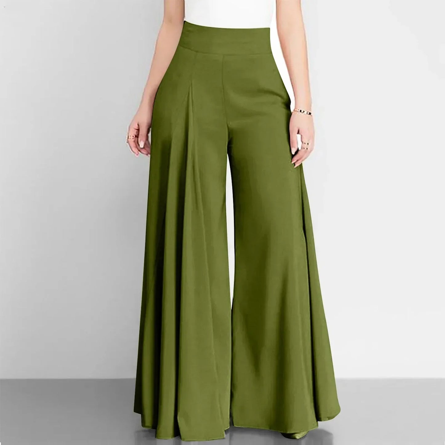 Bernice - Elegantes pantalones de talle alto para un look sofisticado