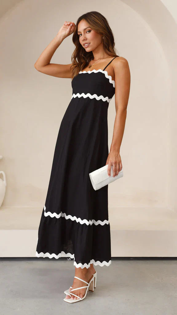 Clara | Vestido Largo De Tirantes