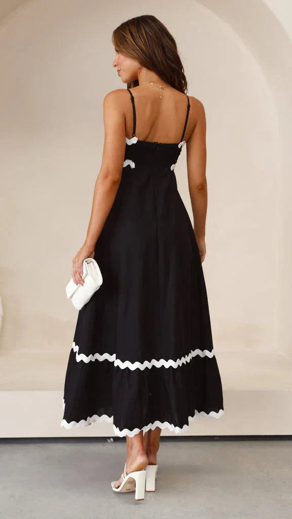 Clara | Vestido Largo De Tirantes