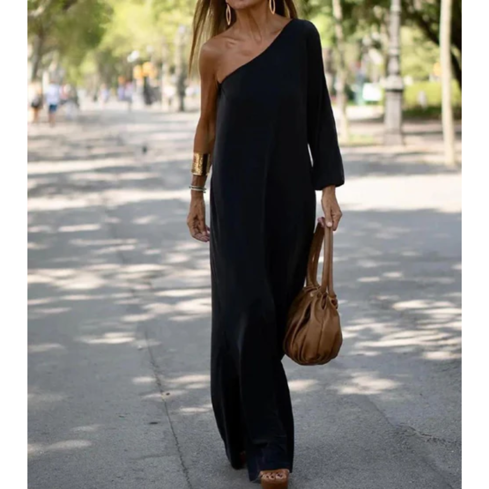 Ayla | Elegante Vestido De Un Solo Hombro