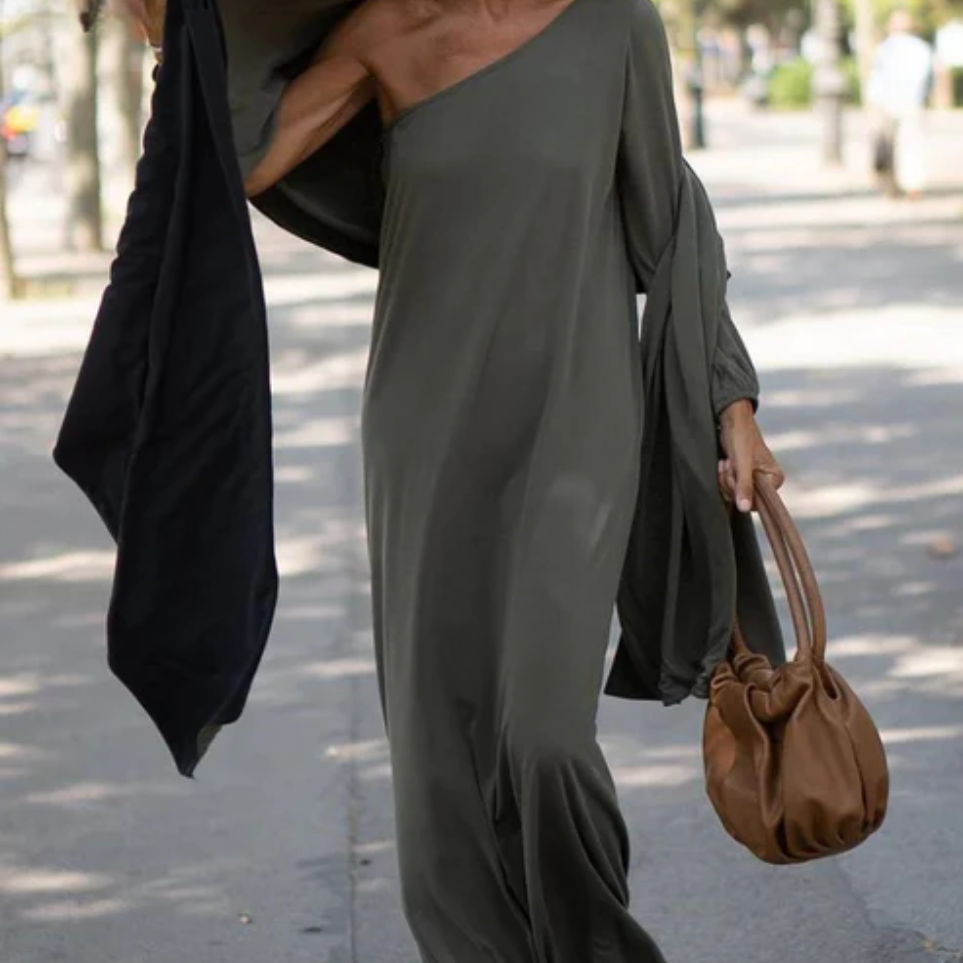 Ayla | Elegante Vestido De Un Solo Hombro