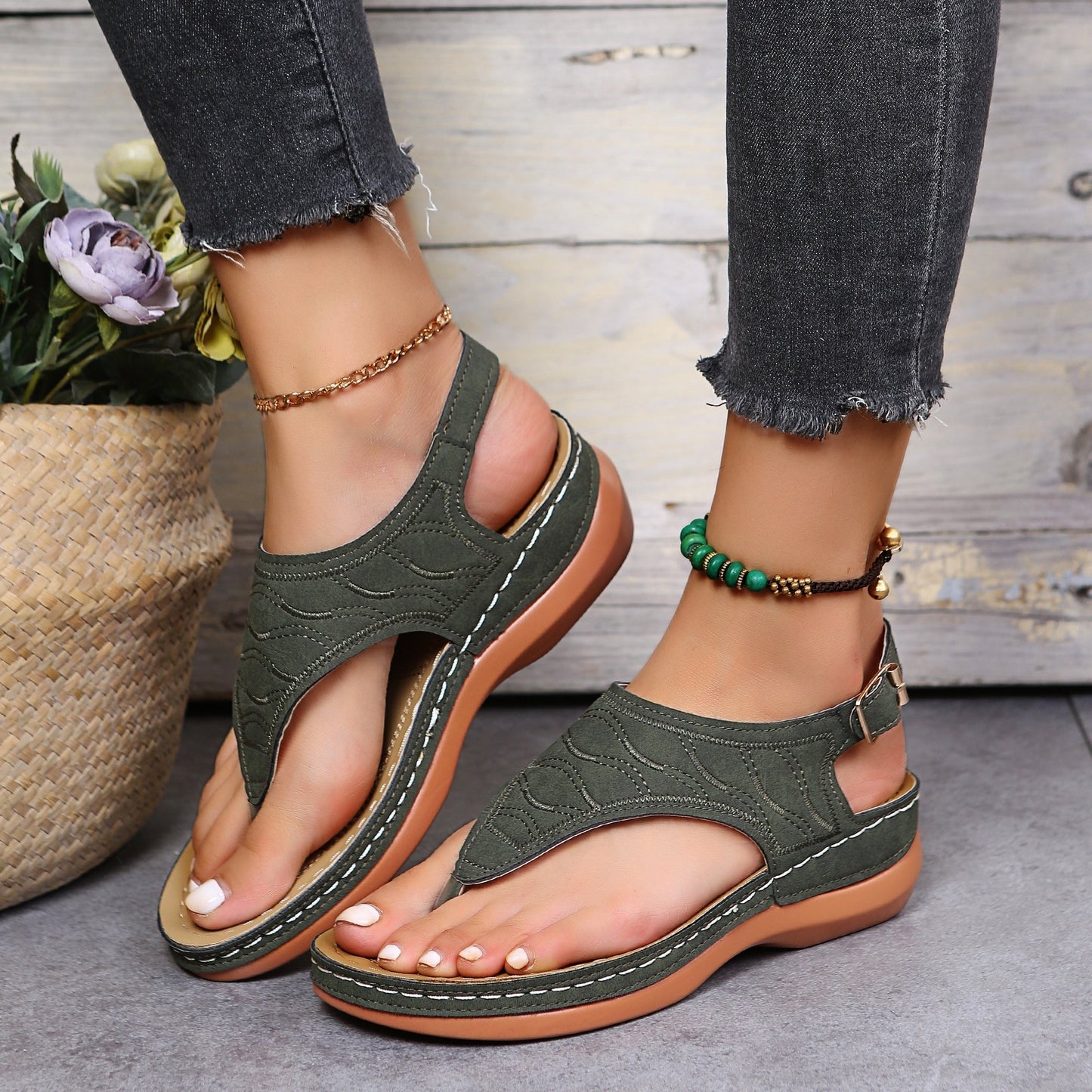 Triana | Sandalias de cuña