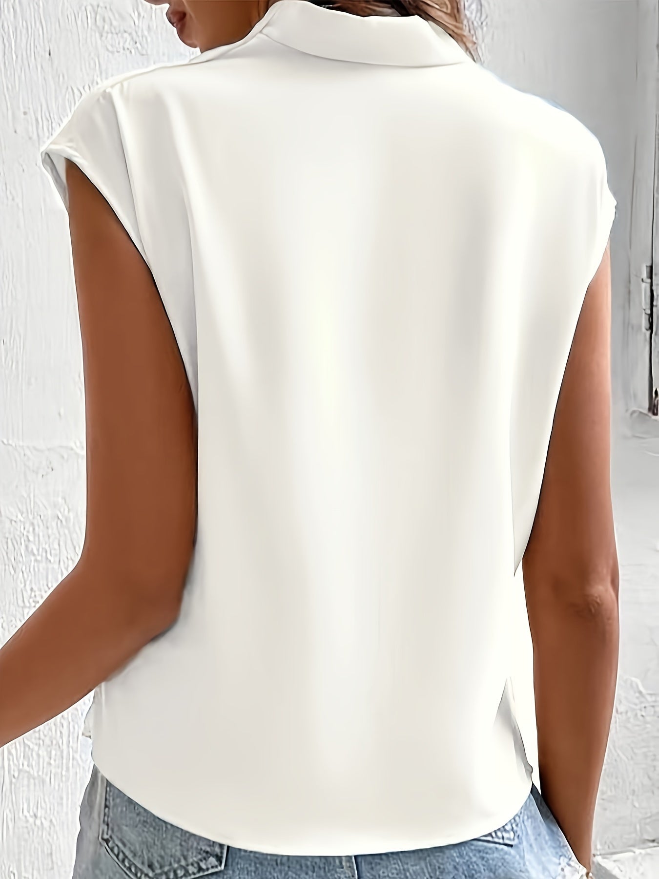 Nadine - Elegante blusa envolvente para señora