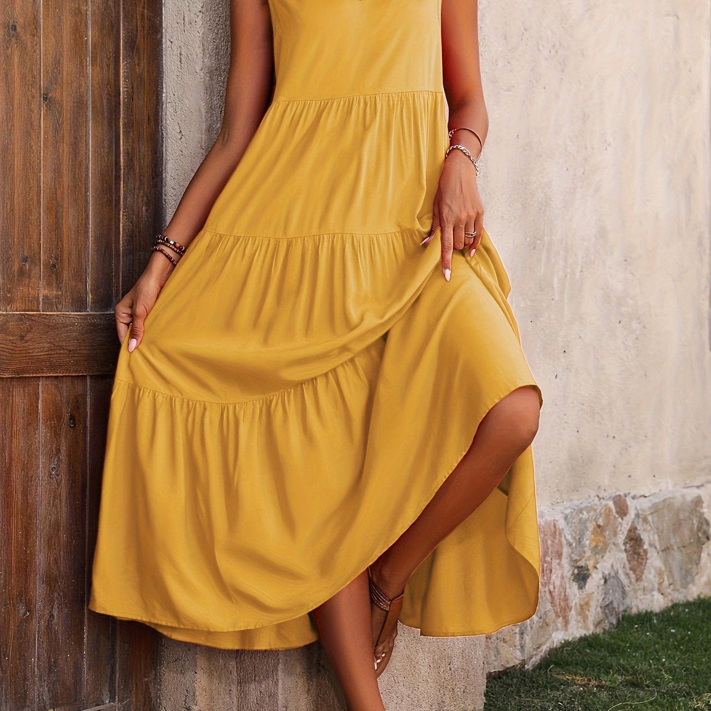 Silvia | Vestido Casual De Cuello En V