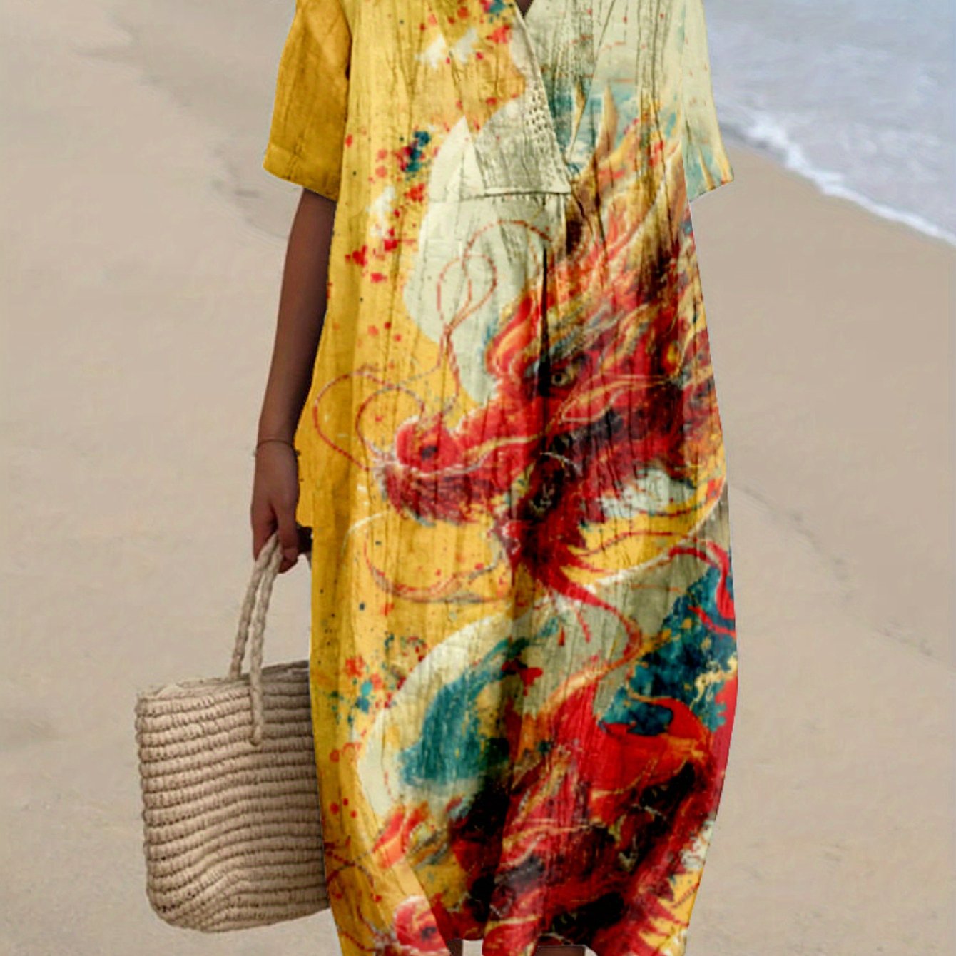 Isabel|Vestido estampado