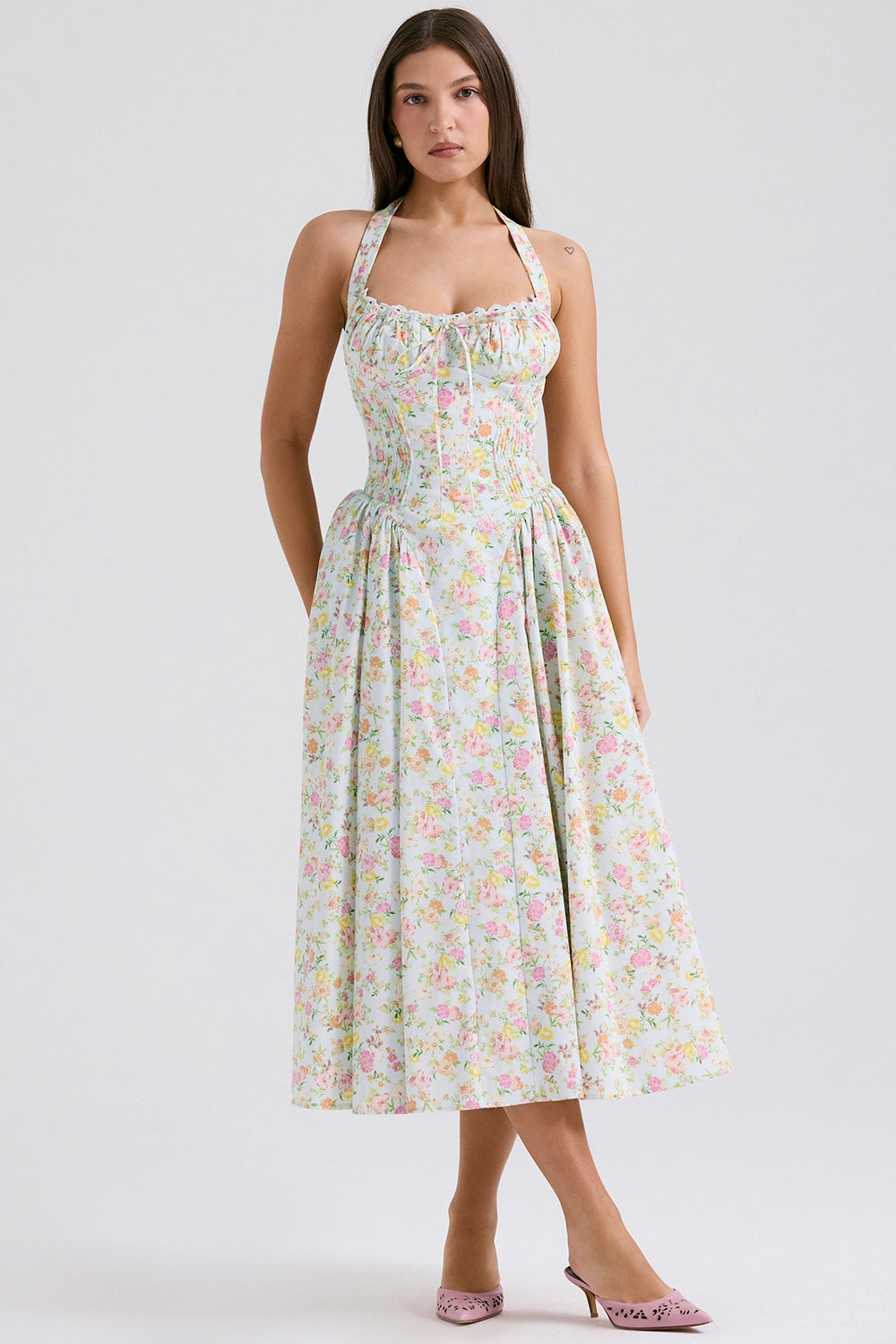 Sabrina | Vestido Midi Ligero y Fluido