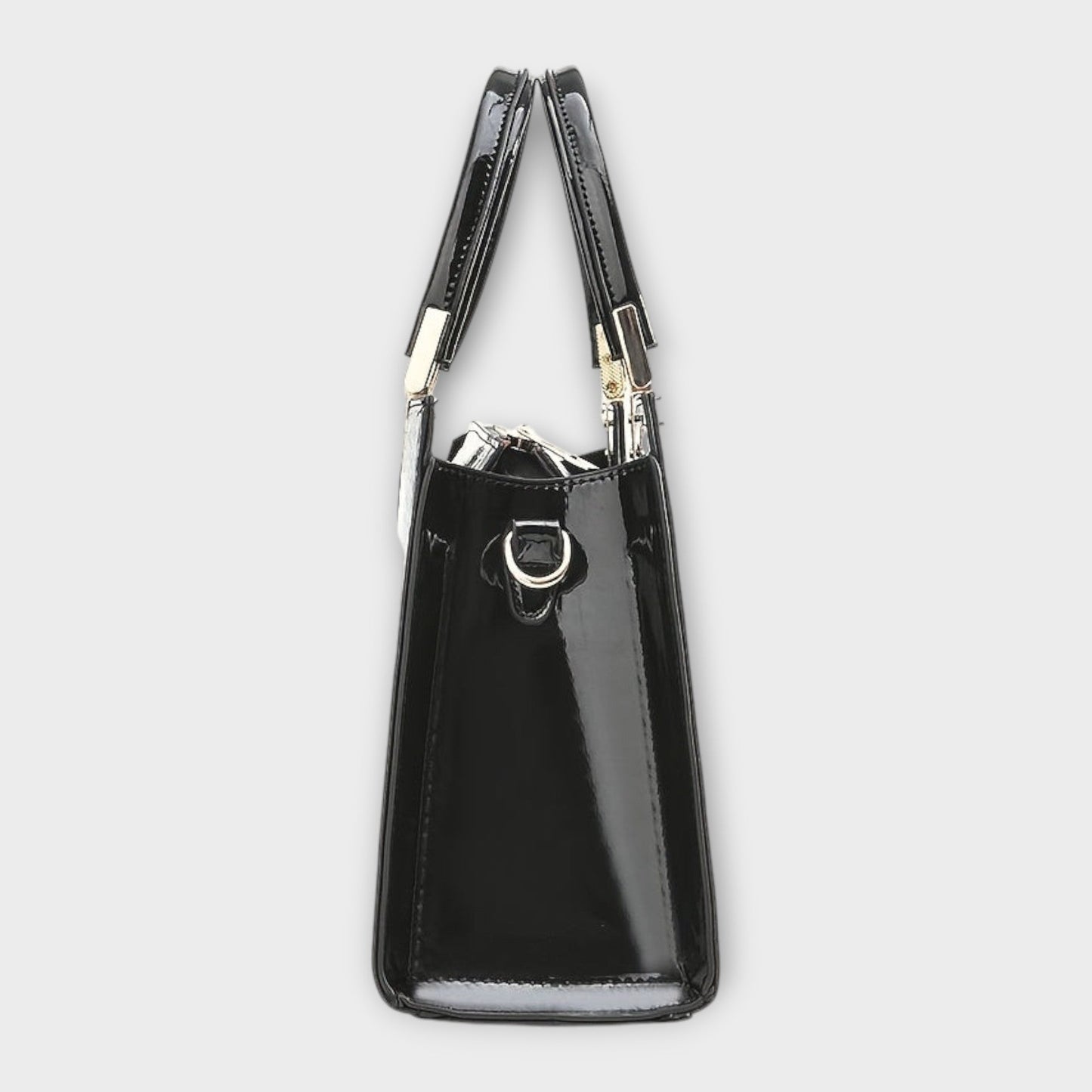 Bolsa de Mano de Patrón de Cocodrilo Brillante