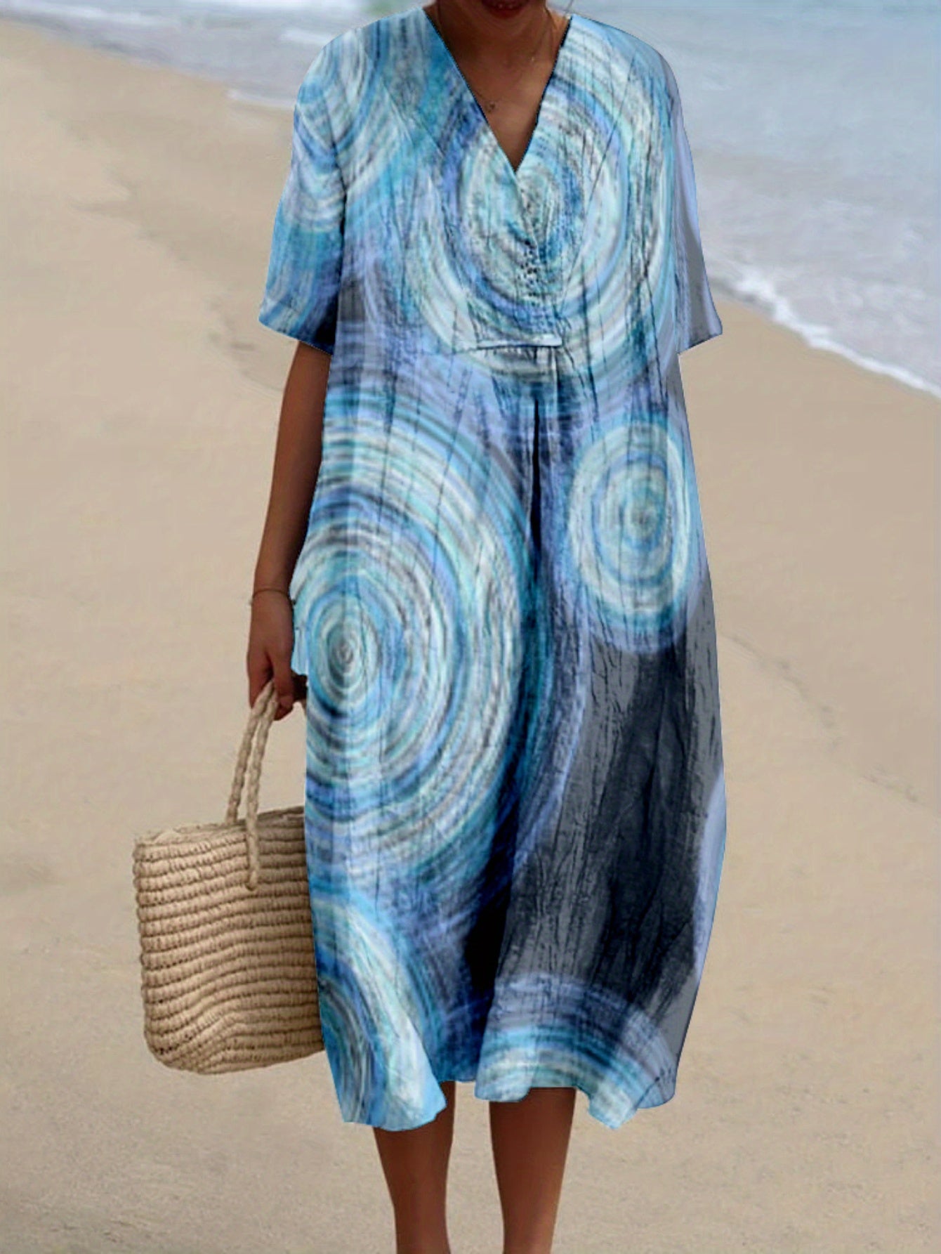 Julieta|Vestido estampado