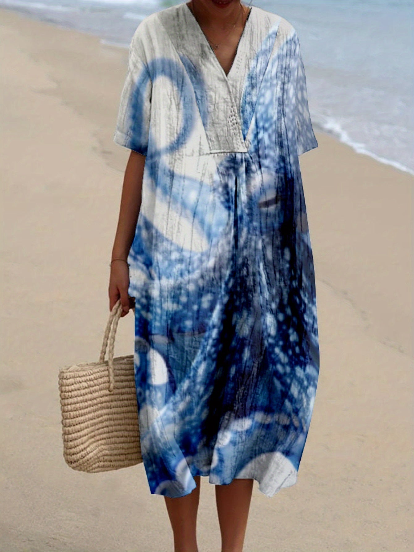 Dafne|Vestido estampado