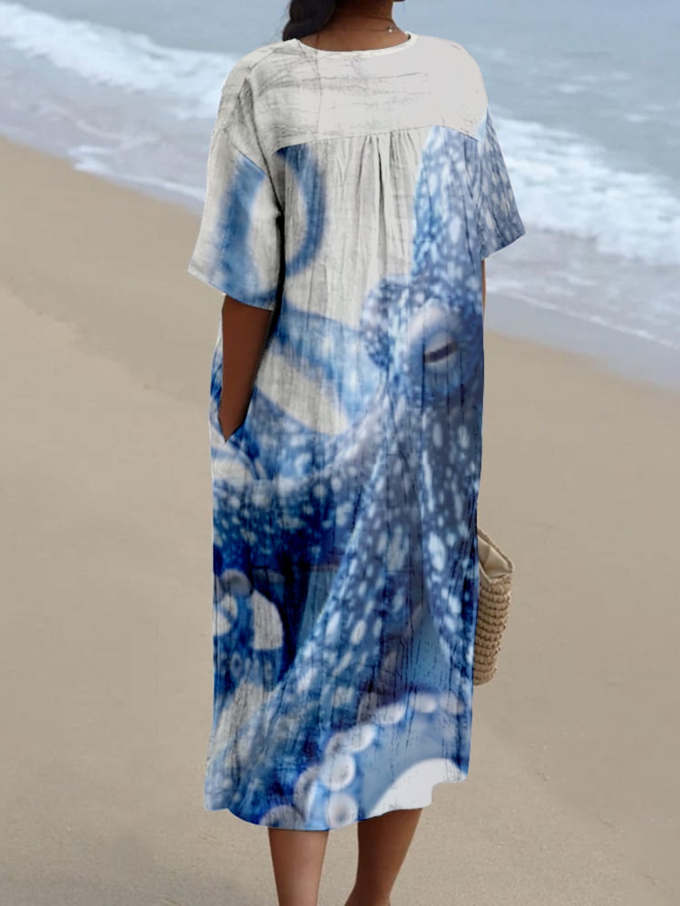 Dafne|Vestido estampado