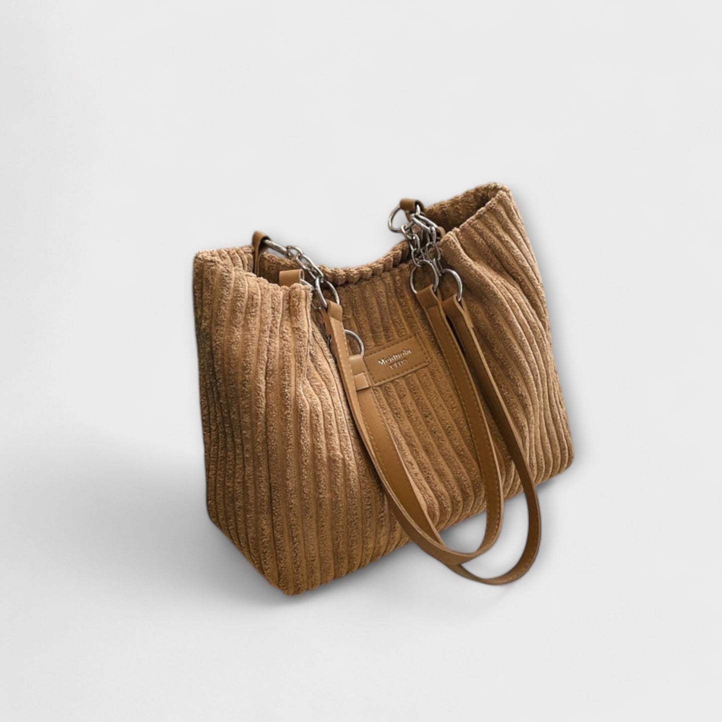 Suave Bolso de Hombro de Cordón