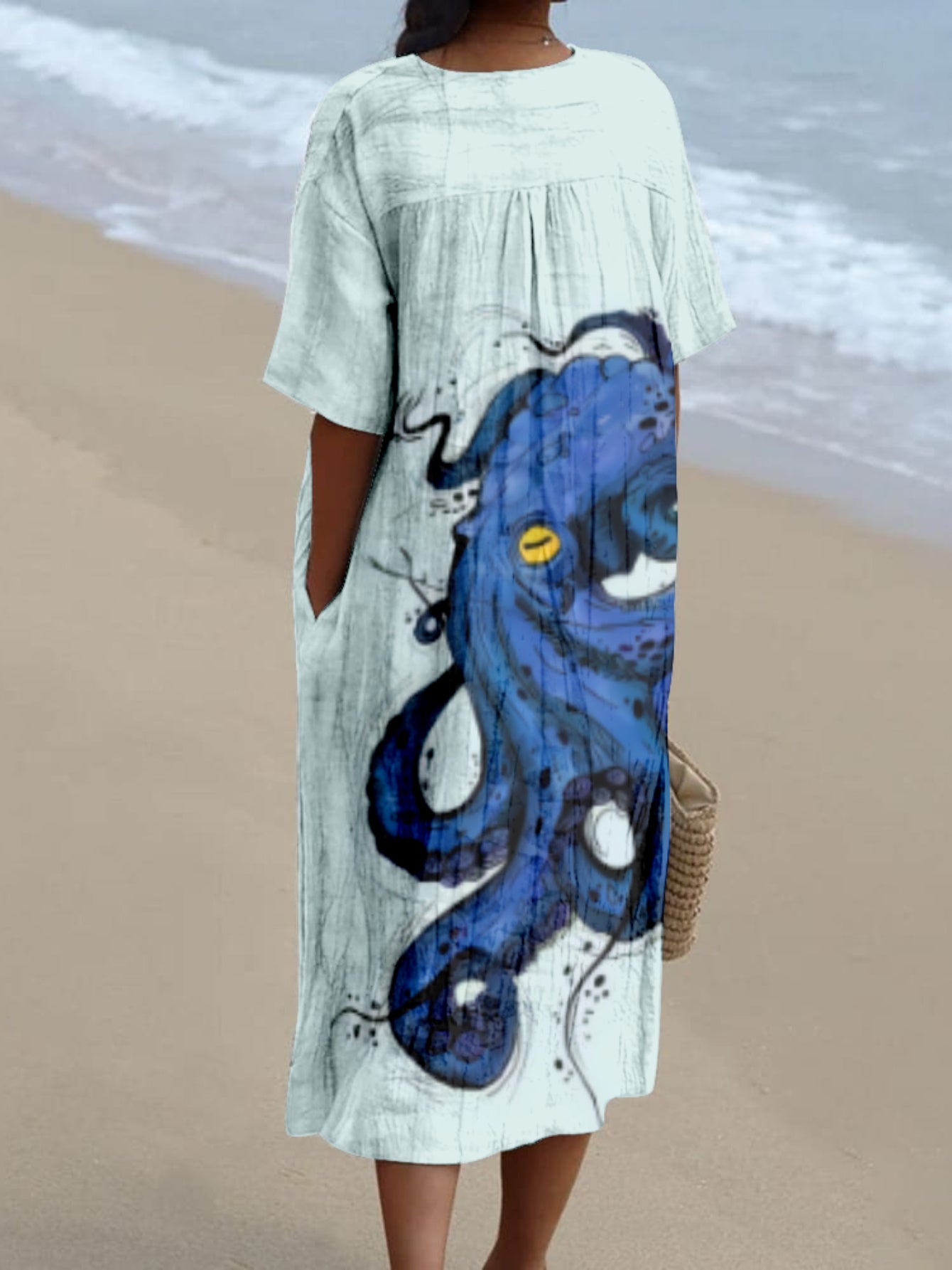 Ariadna|Vestido estampado