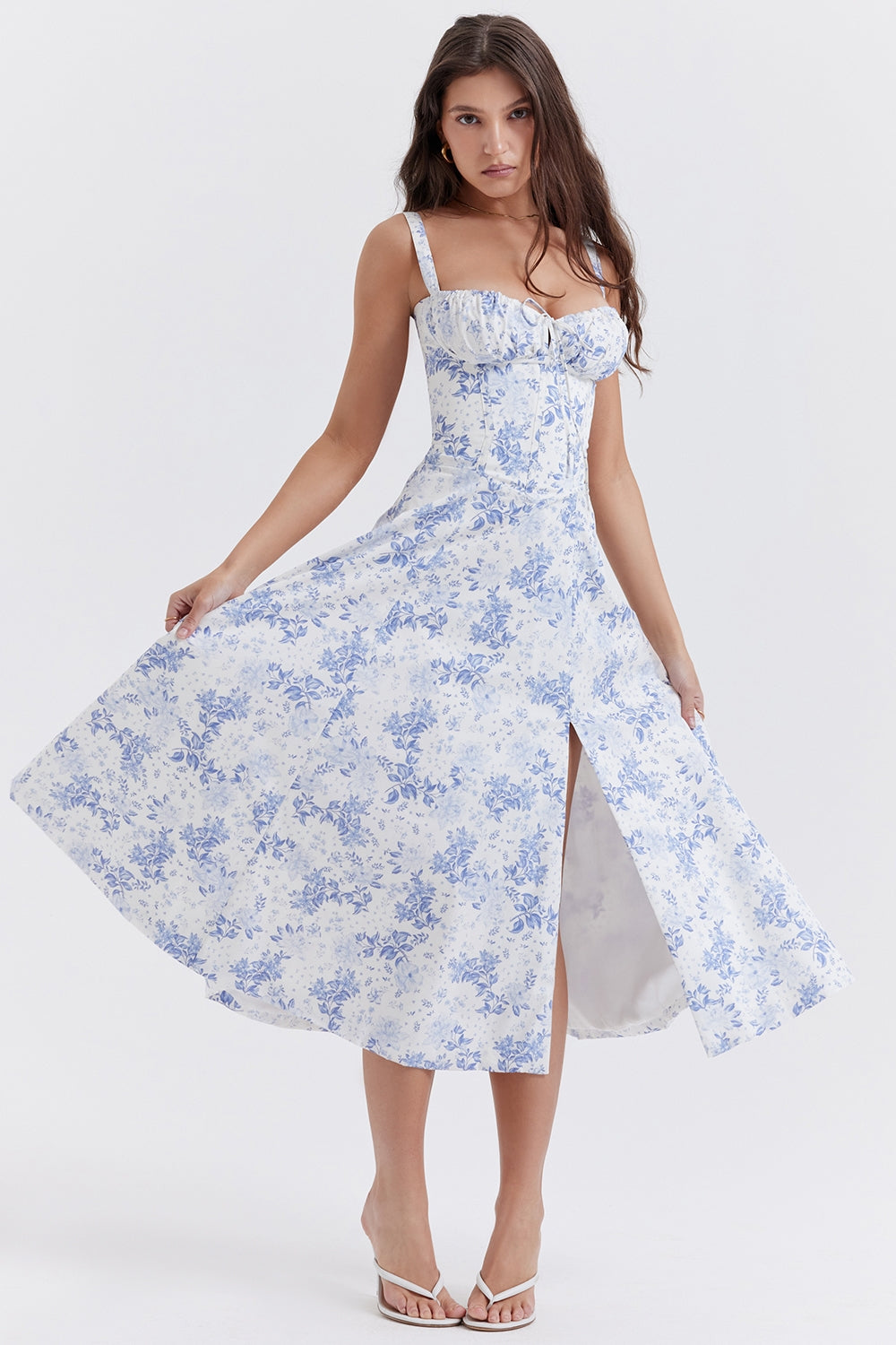 Sabrina | Vestido Midi Ligero y Fluido