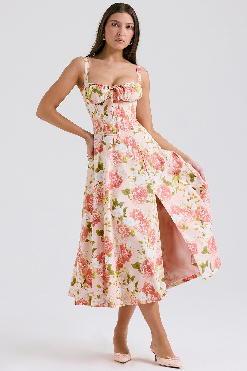 Sabrina | Vestido Midi Ligero y Fluido