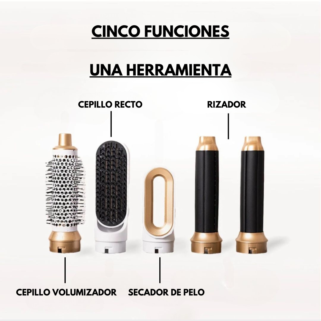 GLAMSTYLER | 5 EN 1 PEINADO PERSONALIZADO