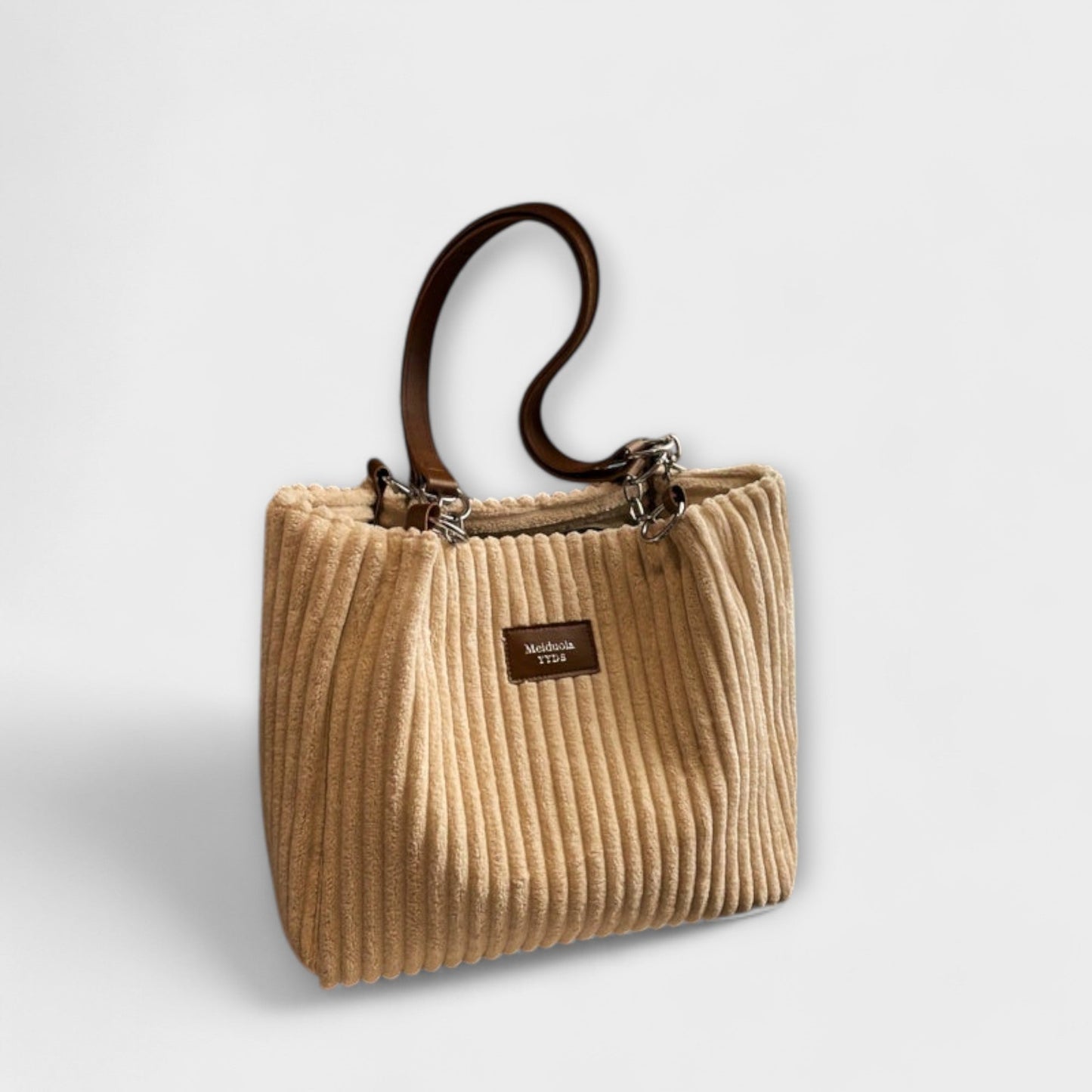 Suave Bolso de Hombro de Cordón