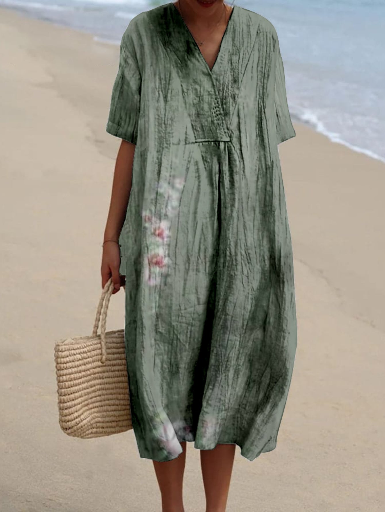 Julieta|Vestido estampado
