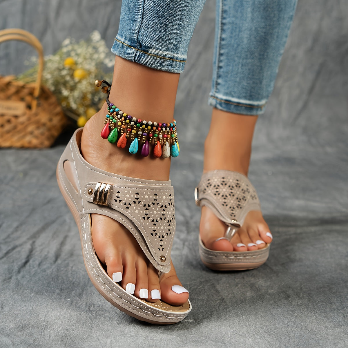 Lúa | Sandalias de cuña