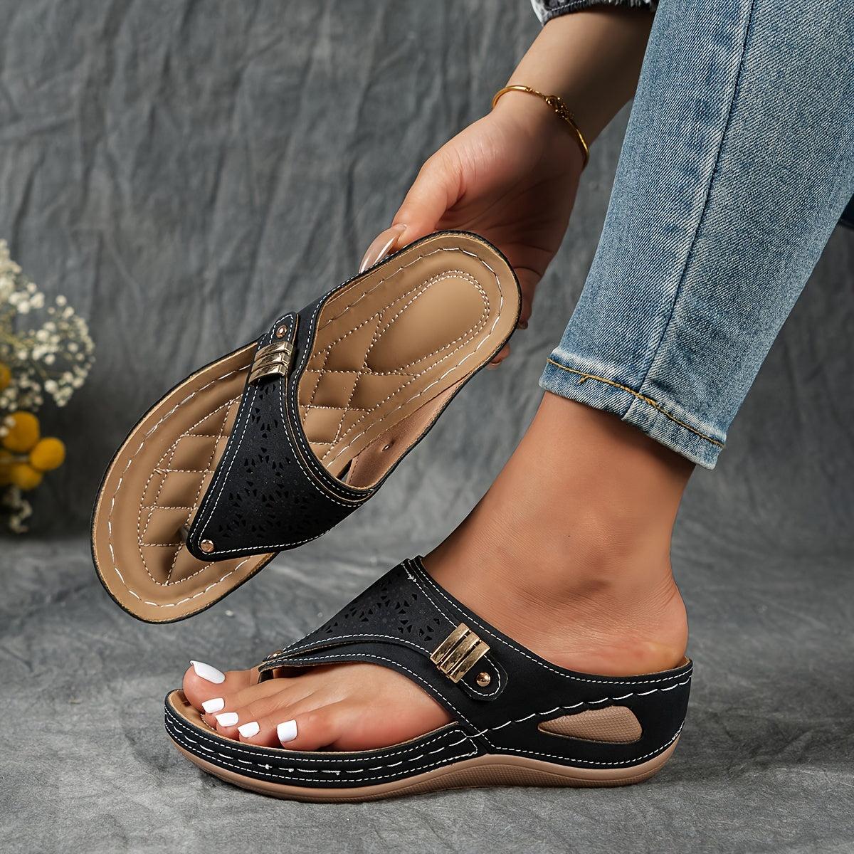 Lúa | Sandalias de cuña