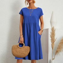 VESTIDO ALGÓDON DE LÍNEA SUAVE - MINIMALISTA Y MODERNO