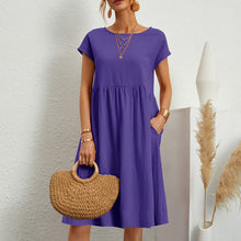 VESTIDO ALGÓDON DE LÍNEA SUAVE - MINIMALISTA Y MODERNO