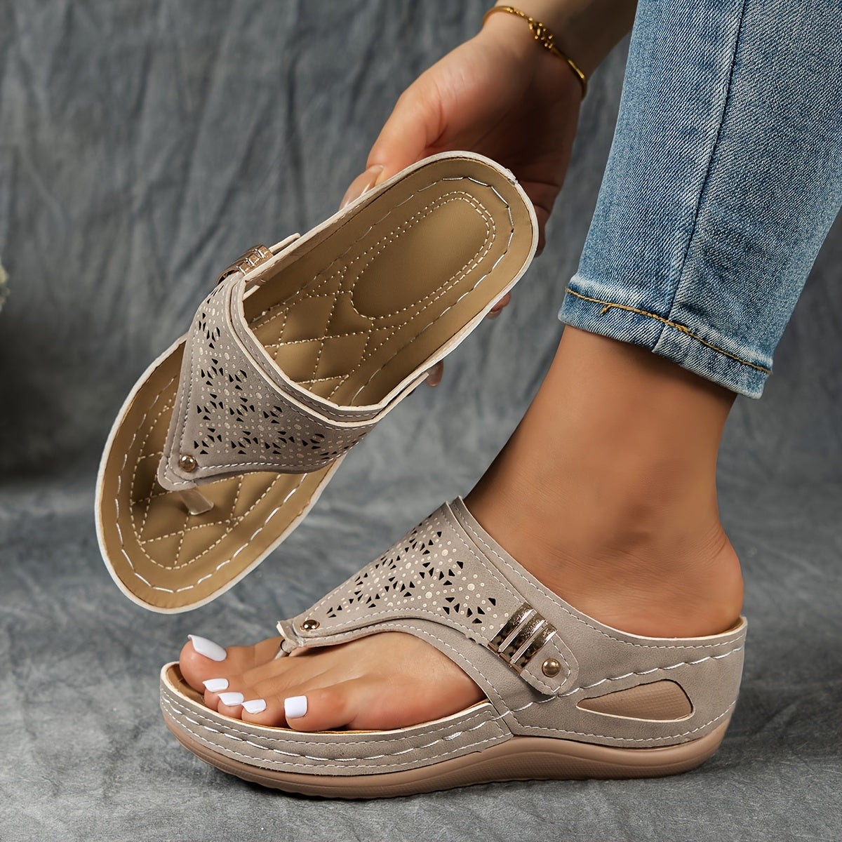 Lúa | Sandalias de cuña