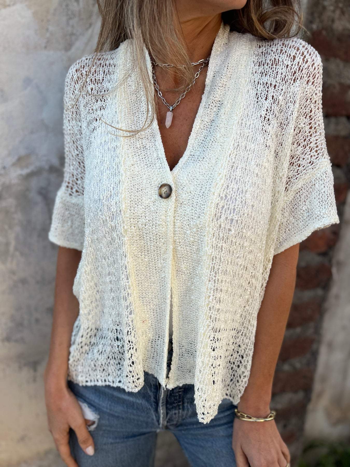 Carla - Top Elegante con Textura